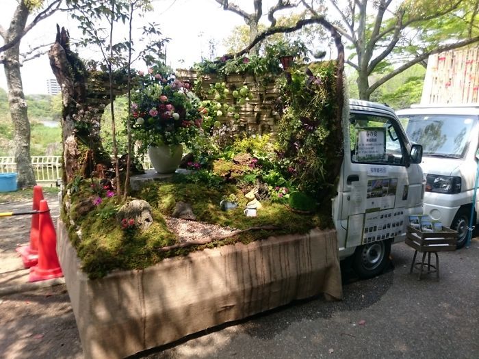 Конкурс садов Kei Truck