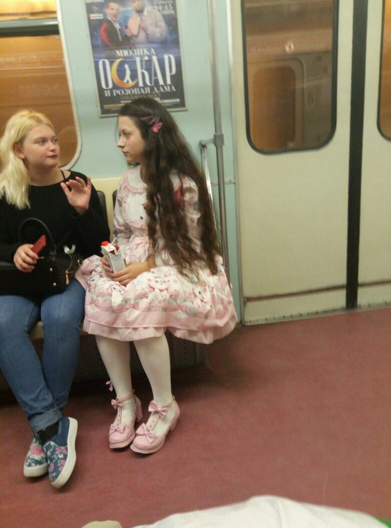 Модники из метрополитена