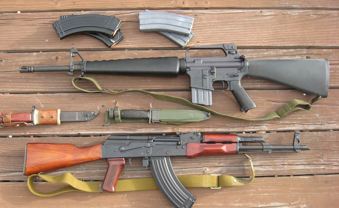 Кто кого: АК или М-16 Кто кого: АК или М-16