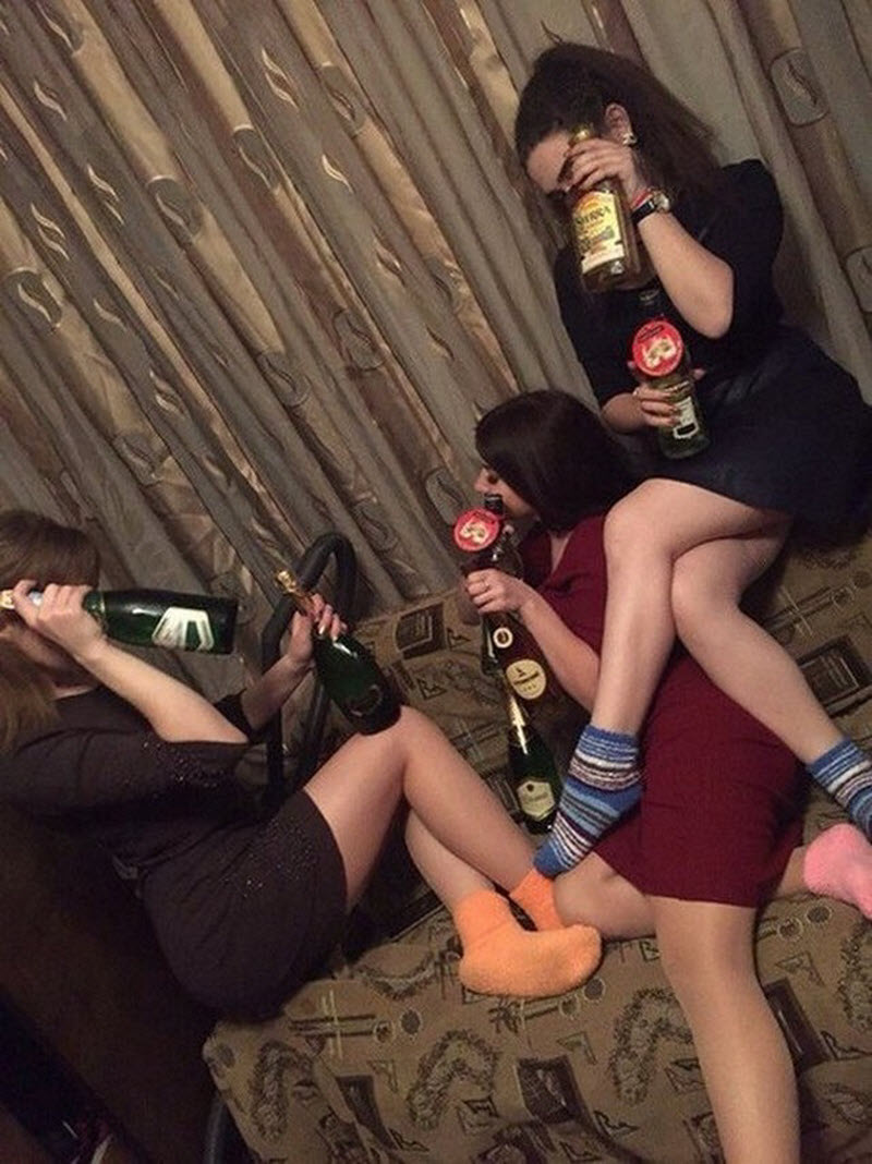Молодёжные пьянки и вечеринки