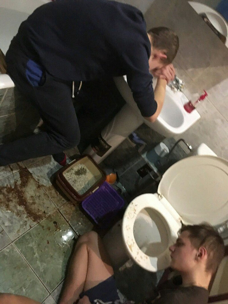 Молодёжные пьянки и вечеринки