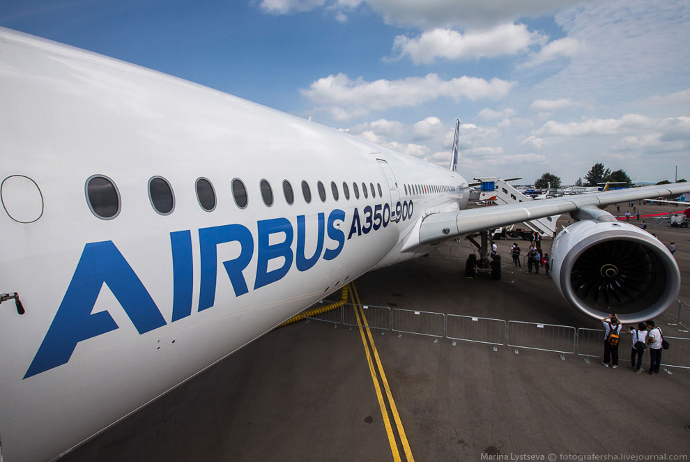 Новый самолет Airbus A350 Новый самолет Airbus A350