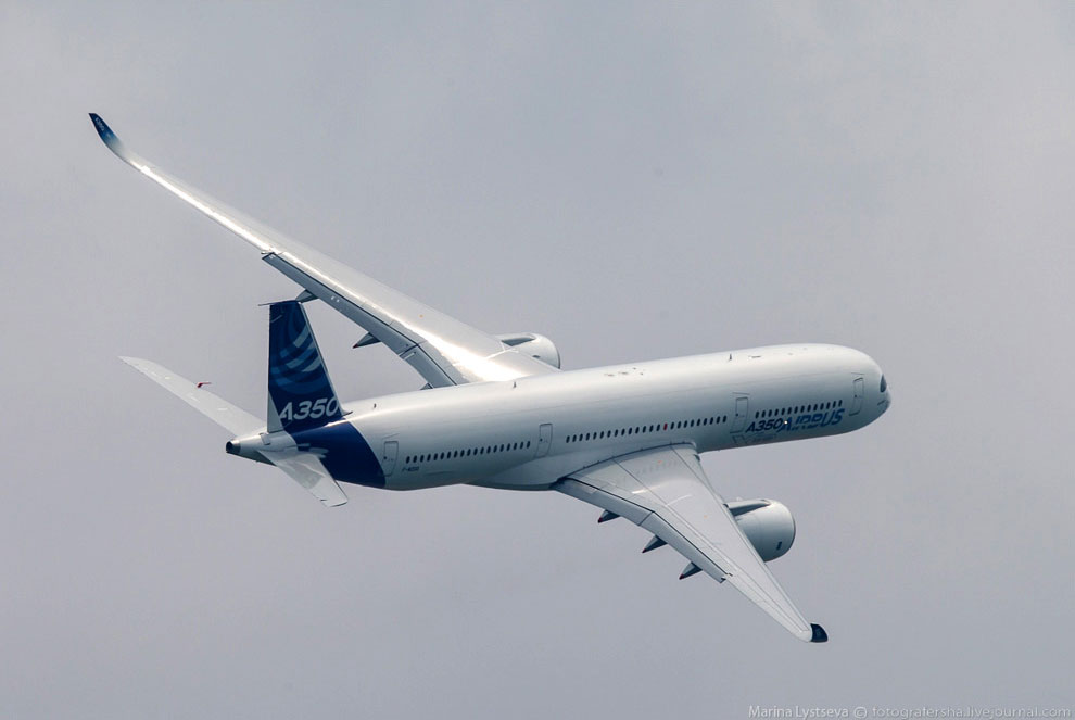 Новый самолет Airbus A350 Новый самолет Airbus A350