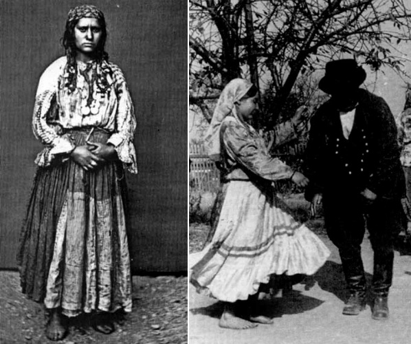 Национальный цыганский костюм в разных странах Национальный цыганский костюм в разных странах