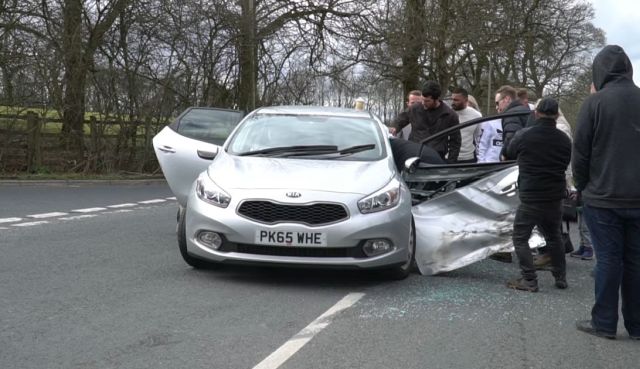 Новоиспеченный водитель Chevrolet Camaro переоценил свои возможности