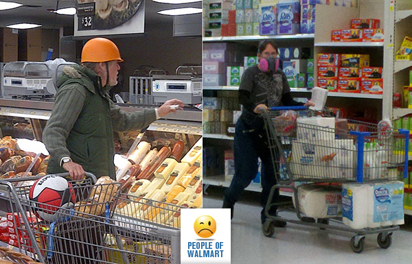 Экстравагантные покупатели Walmart