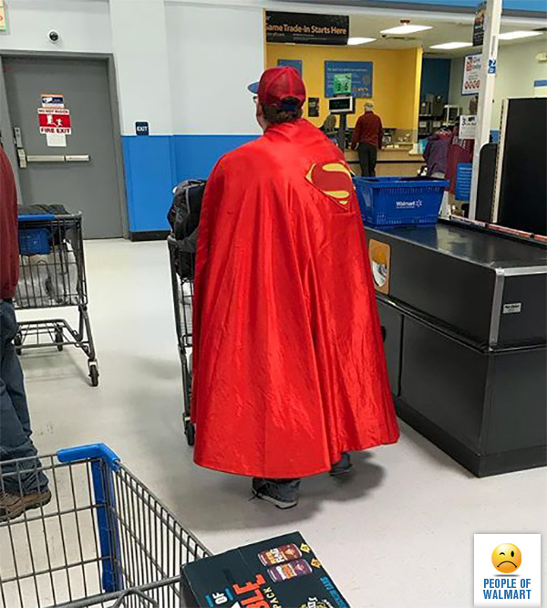 Экстравагантные покупатели Walmart