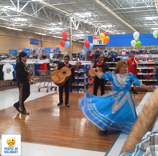 Экстравагантные покупатели Walmart