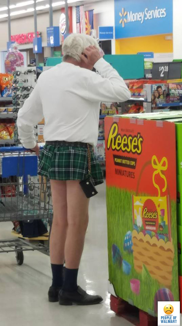 Экстравагантные покупатели Walmart