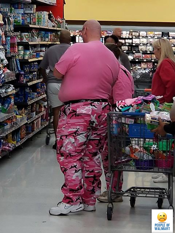 Экстравагантные покупатели Walmart