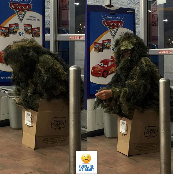 Экстравагантные покупатели Walmart