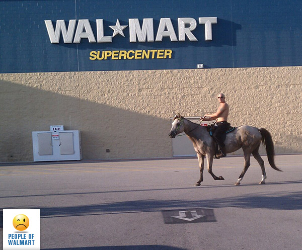 Экстравагантные покупатели Walmart
