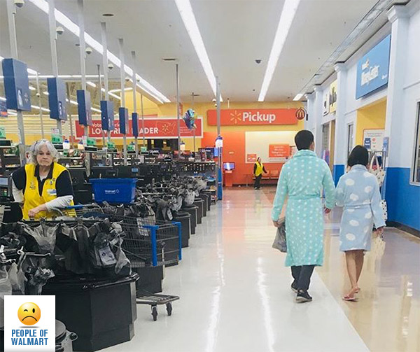 Экстравагантные покупатели Walmart