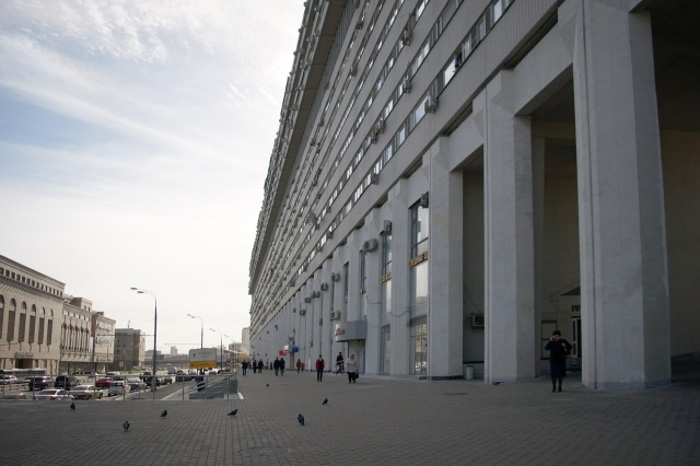 Необычное 14-этажное здание в Москве Необычное 14-этажное здание в Москве