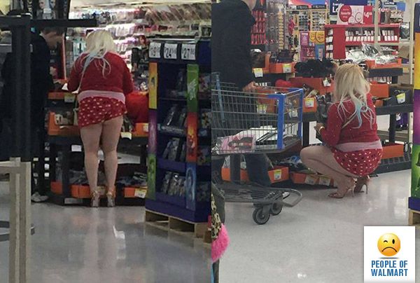 Экстравагантные покупатели Walmart