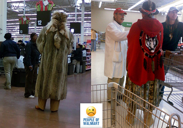 Экстравагантные покупатели Walmart