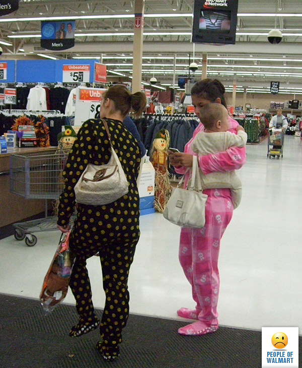 Экстравагантные покупатели Walmart
