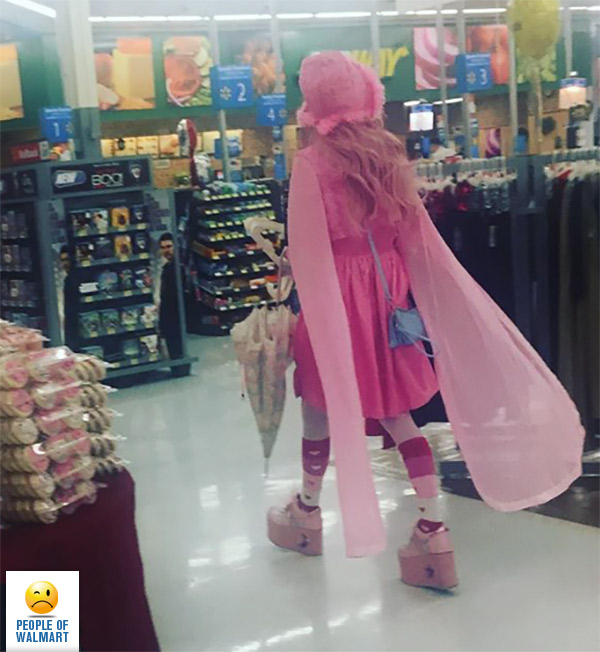 Экстравагантные покупатели Walmart