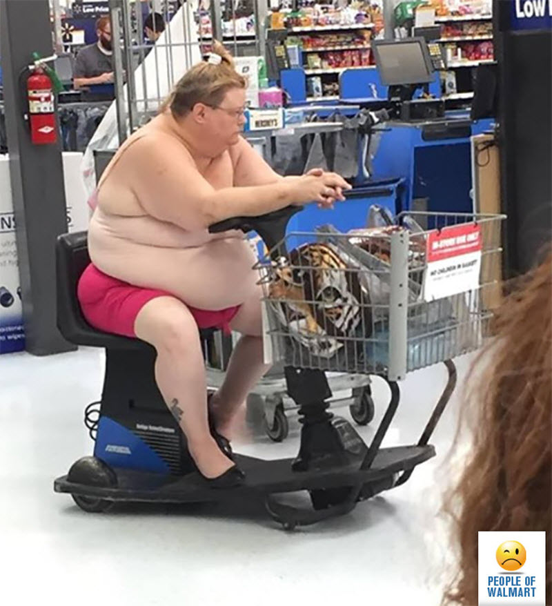 Экстравагантные покупатели Walmart