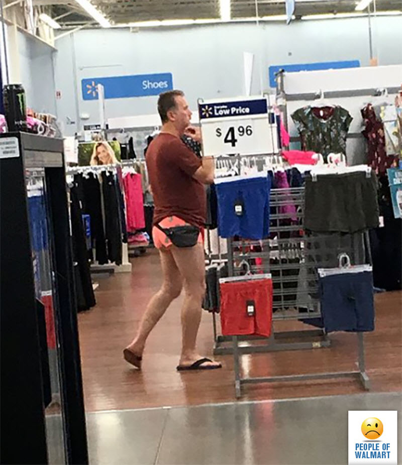 Экстравагантные покупатели Walmart