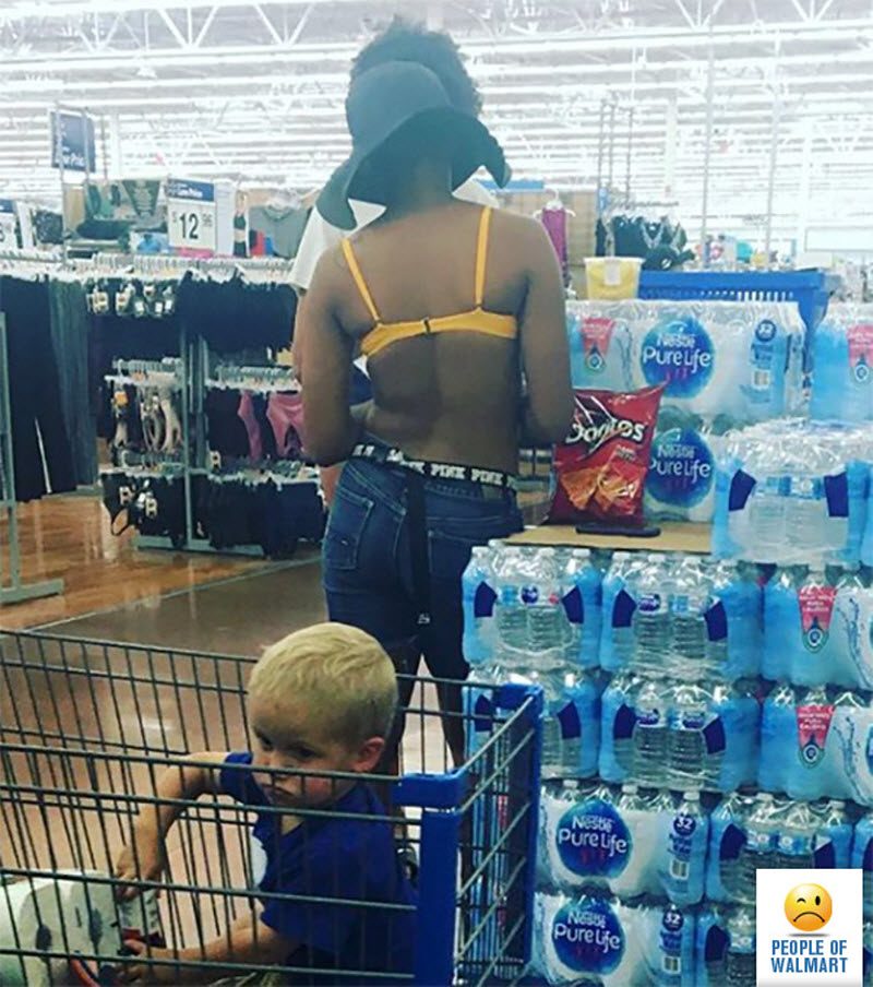 Экстравагантные покупатели Walmart