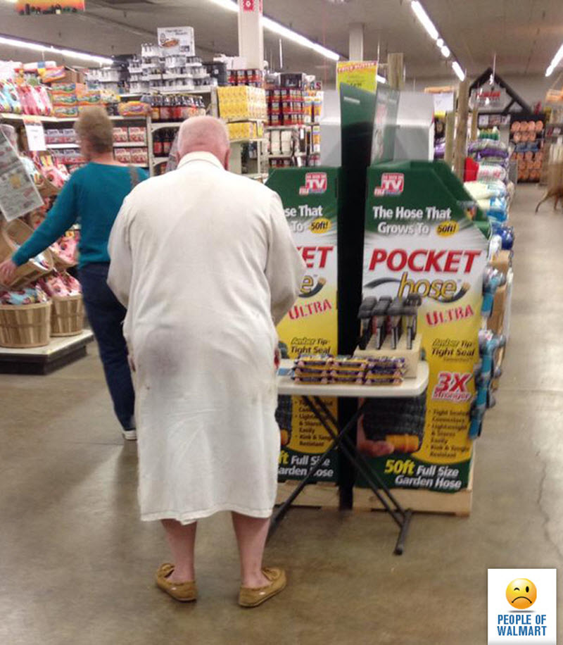 Экстравагантные покупатели Walmart