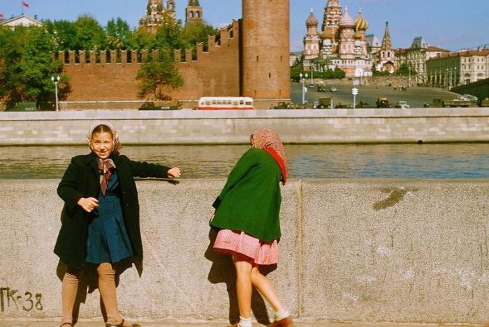 Цветные снимки Москвы 50-х годов (20 фото) Цветные снимки Москвы 50-х годов (20 фото)
