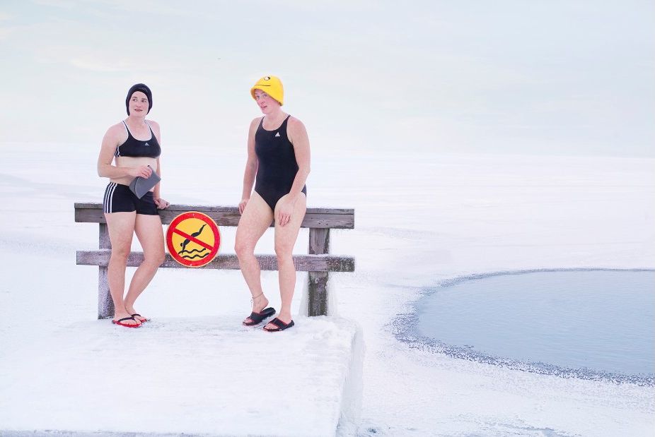 Зимнее купание в Финляндии Зимнее купание в Финляндии