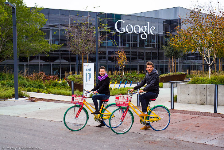 Офис Google в Силиконовой долине Офис Google в Силиконовой долине