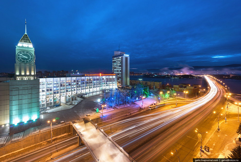 Зимний Красноярск Зимний Красноярск