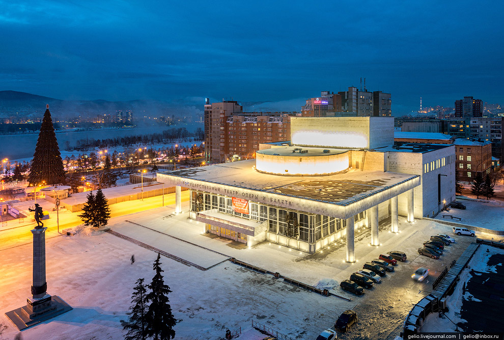 Зимний Красноярск Зимний Красноярск