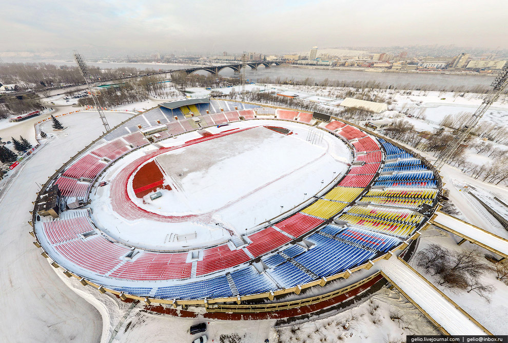 Зимний Красноярск Зимний Красноярск