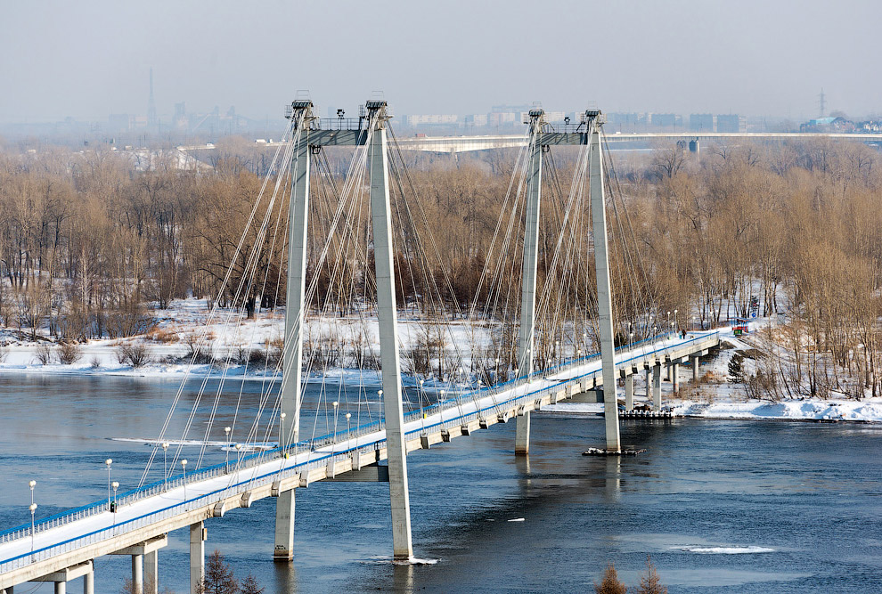 Зимний Красноярск Зимний Красноярск