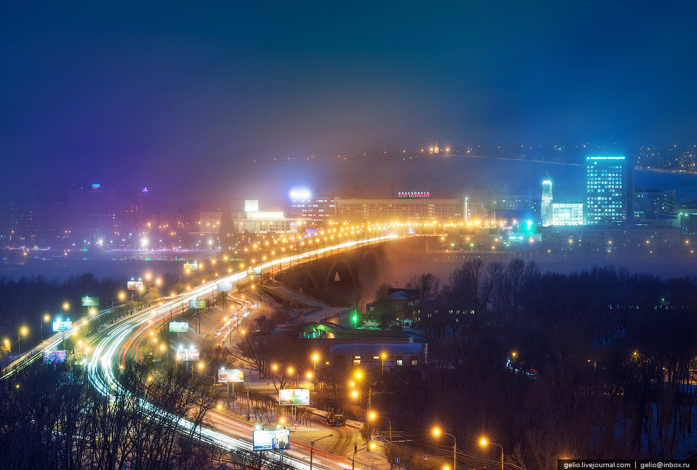 Зимний Красноярск Зимний Красноярск