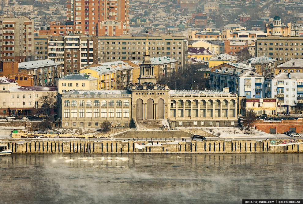 Зимний Красноярск Зимний Красноярск