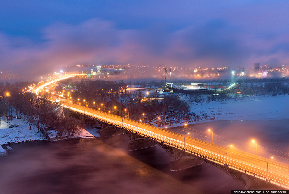 Зимний Красноярск Зимний Красноярск