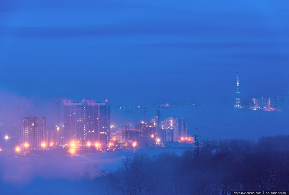 Зимний Красноярск Зимний Красноярск