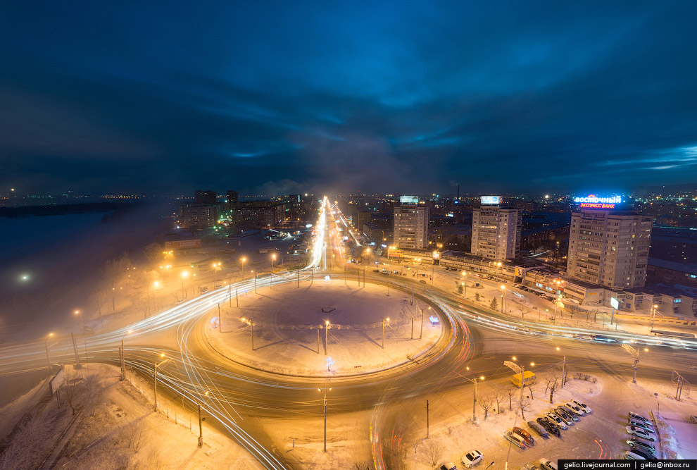Зимний Красноярск Зимний Красноярск