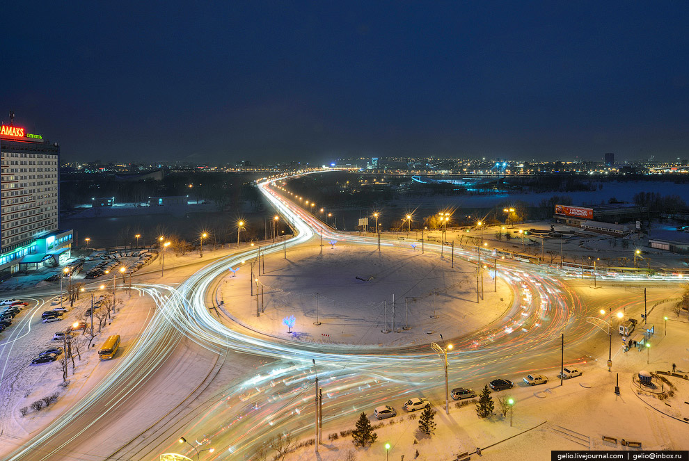 Зимний Красноярск Зимний Красноярск