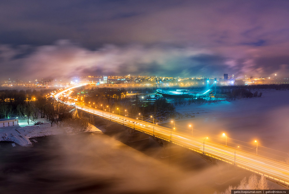 Зимний Красноярск Зимний Красноярск