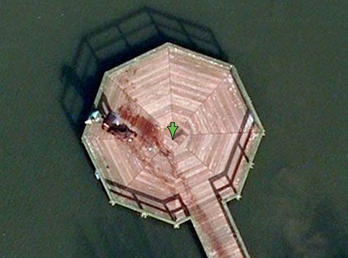 Убийство на Google Maps? (6 фото)