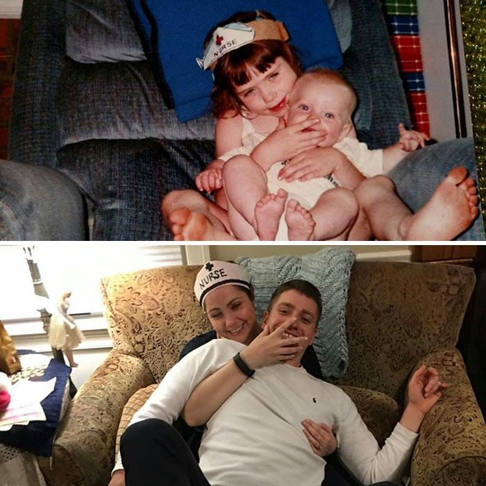 Воссоздание фотографий из детства