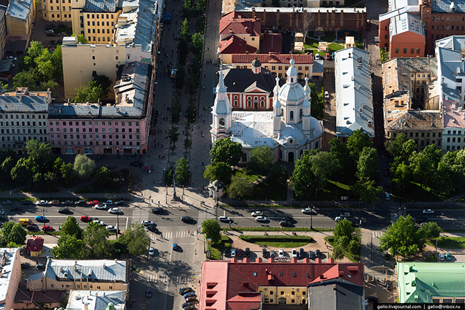 Санкт-Петербург с вертолета Санкт-Петербург с вертолета