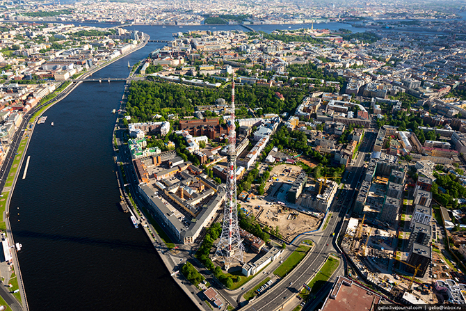 Санкт-Петербург с вертолета Санкт-Петербург с вертолета