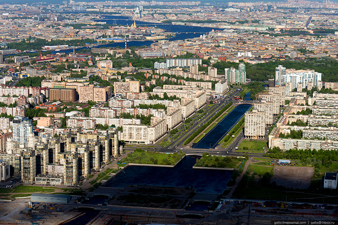 Санкт-Петербург с вертолета Санкт-Петербург с вертолета