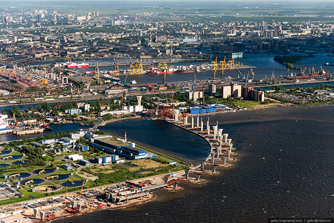 Санкт-Петербург с вертолета Санкт-Петербург с вертолета