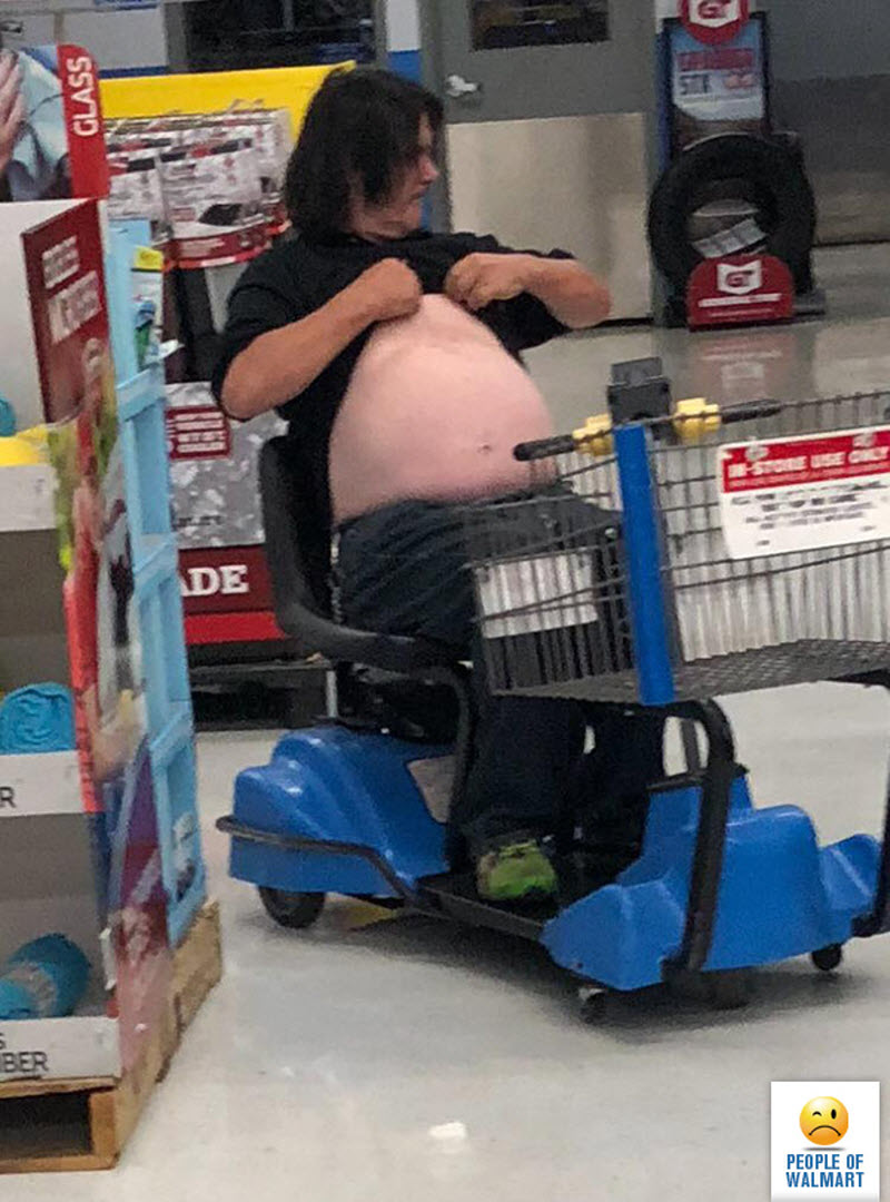 Экстравагантные покупатели Walmart