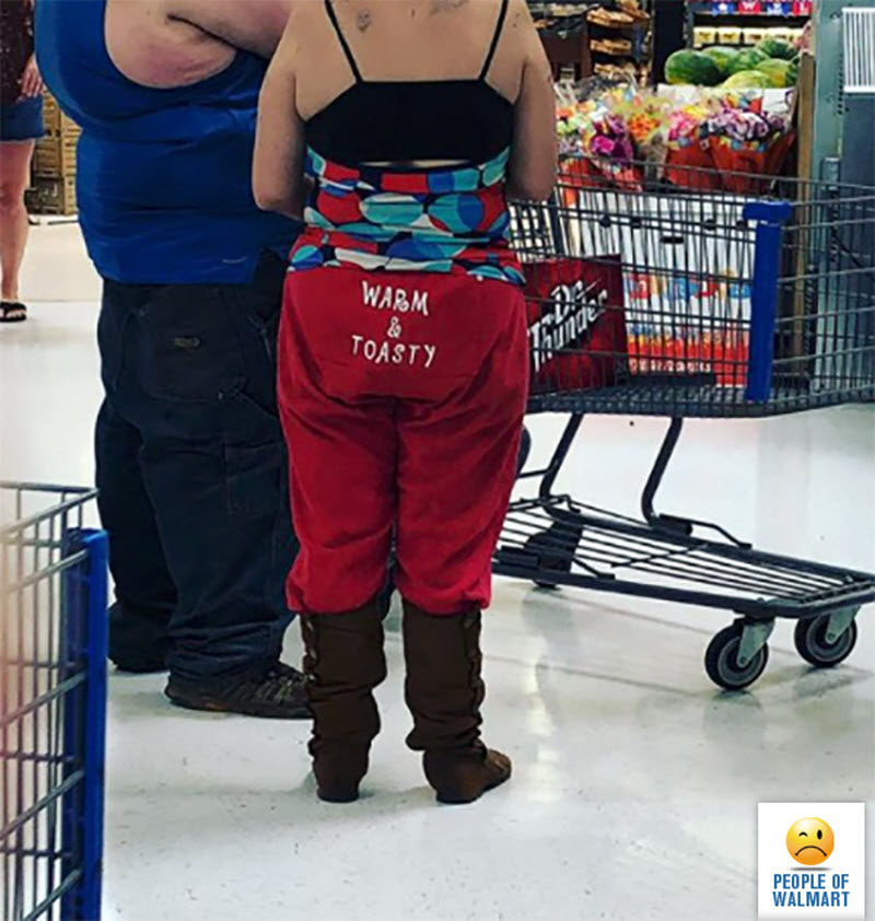 Экстравагантные покупатели Walmart