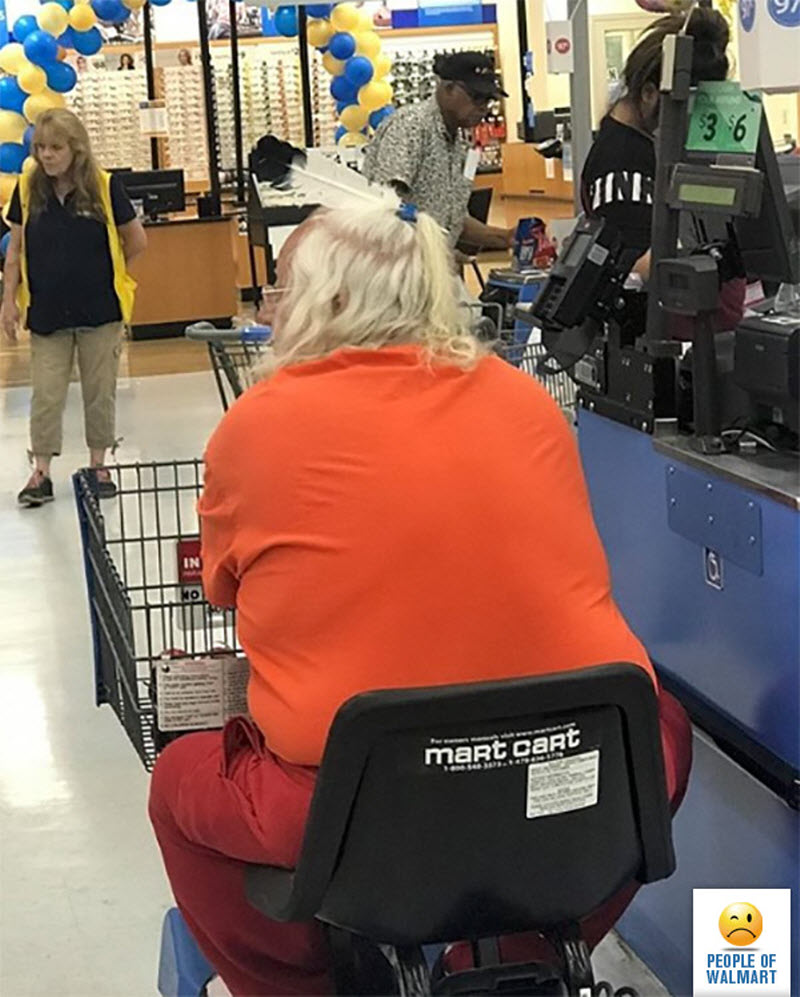 Экстравагантные покупатели Walmart