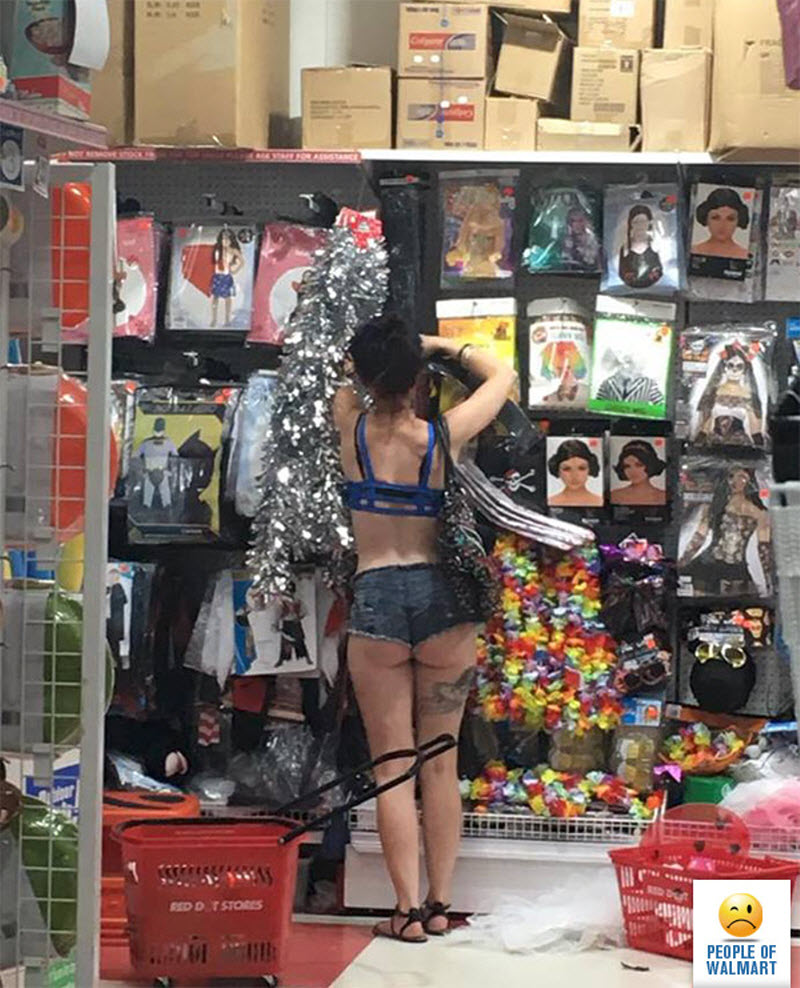 Экстравагантные покупатели Walmart